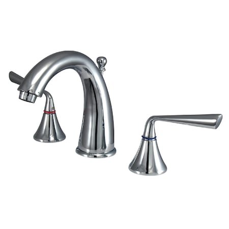 Silver Sage KS2971ZL 8-Inch Widespread Bathroom Faucet with Brass Pop-Up KS2971ZL